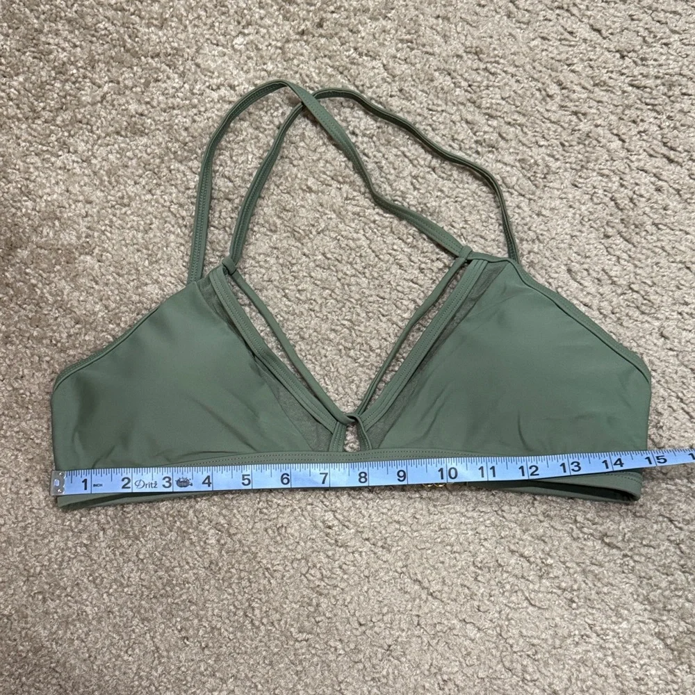 Mesh panel bikini